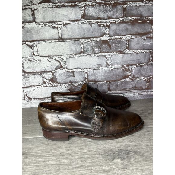 Barker Dark Brown Leather Monk Dress Loafers England Shoes Men’s Sz 6UK/7US/40EU main image 12
